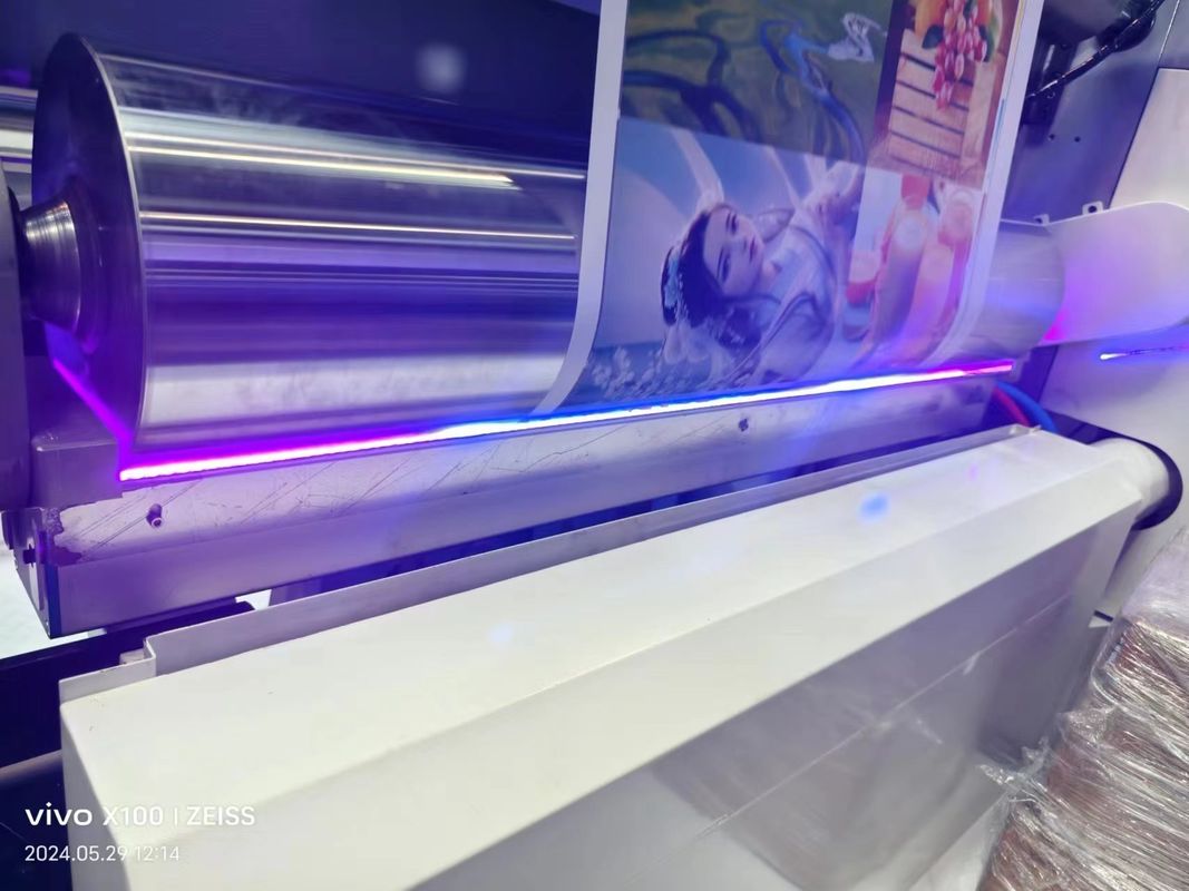UV Servo Flexo Printing Machine 1350mm Roll-to-Roll Paper Cups New Condition Card Printer In-Line Gear Printing Shops