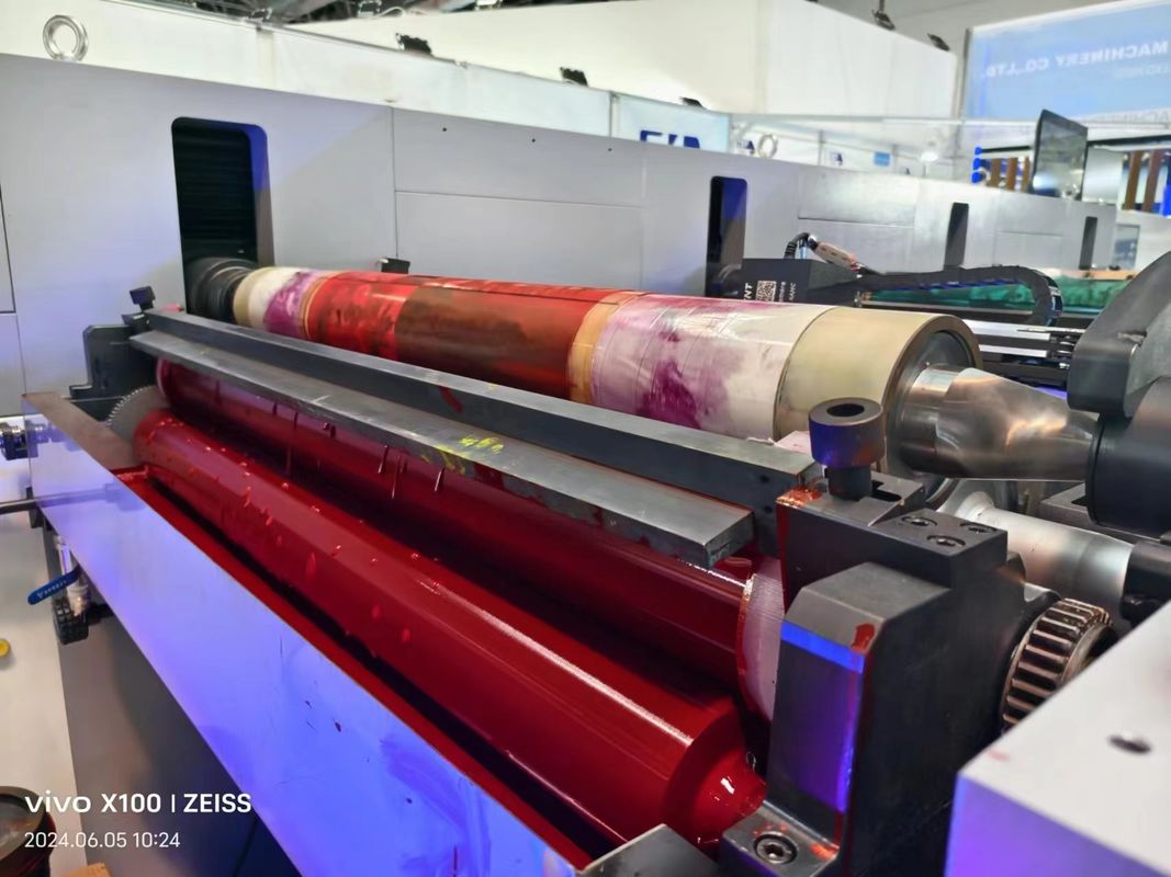 UV Servo Flexo Printing Machine 1350mm Roll-to-Roll Paper Cups New Condition Card Printer In-Line Gear Printing Shops
