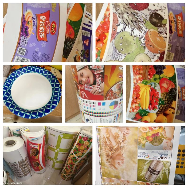 8 Color Edible Paper Pp N Non-woven Mylar Bag Cup Box Package Flexographic Printer Flexo Printing Machine Price