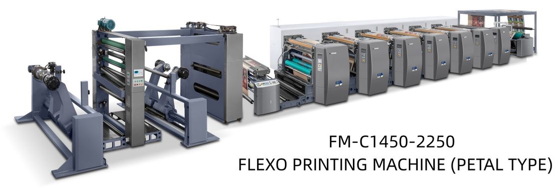 High Quality Multifunction Automatic High Speed 2 4 6 Colors Label Flexo Printing Machine For Roll To Roll