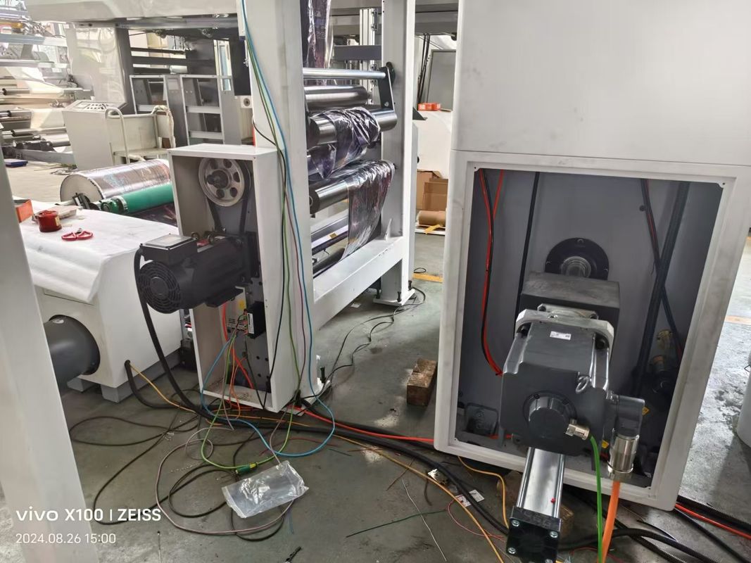 automatic Flexo Printing Machine Plastic Film and Paper label unit type flexo printing machine Colors