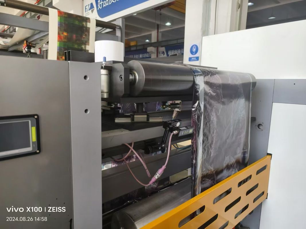 Automatic Multicolor Flexographic Printer Non Stop 10 Plate Type For Paper Bag New Condition With 10 Colors