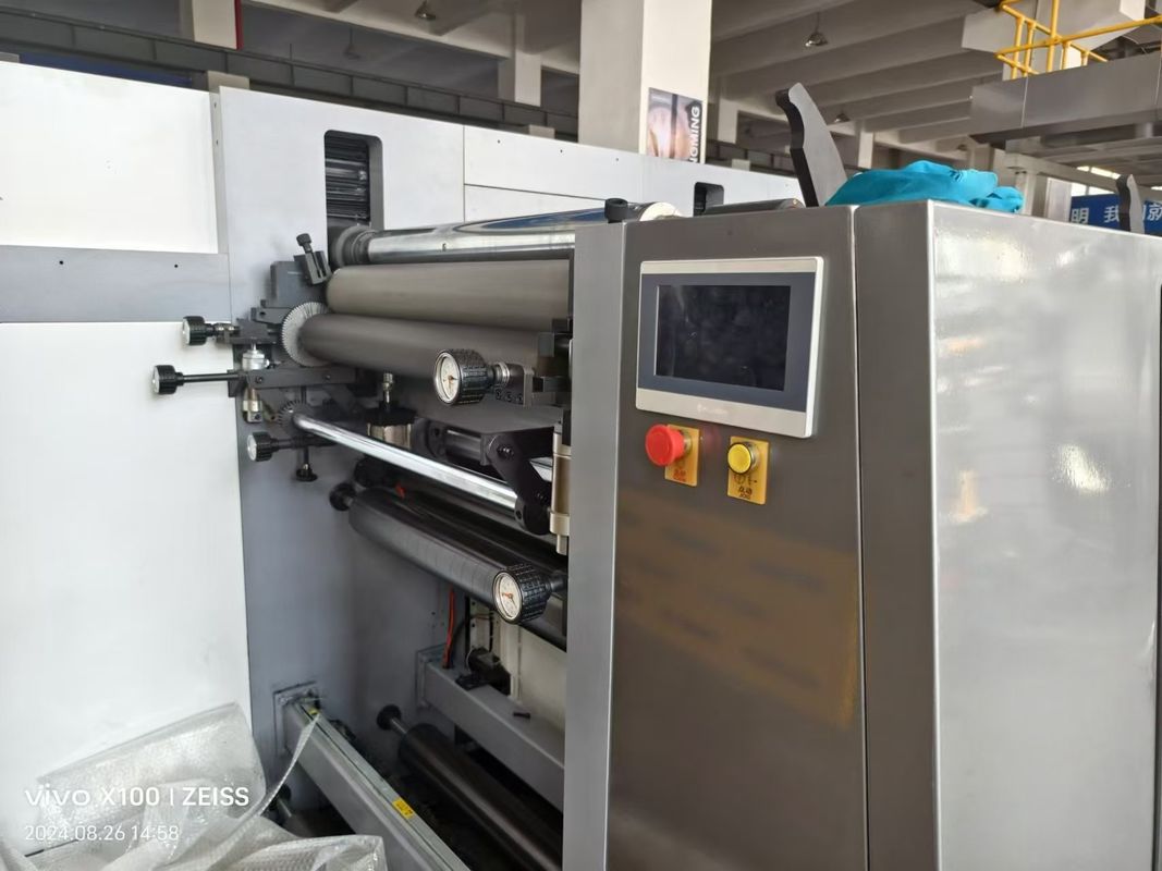 automatic Flexo Printing Machine Plastic Film and Paper label unit type flexo printing machine Colors