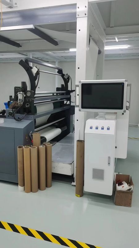 Double Slot Die Coating Machine 1100 Width 70 Meters Oven With CCD Detection And Two-frame X Ray Detection