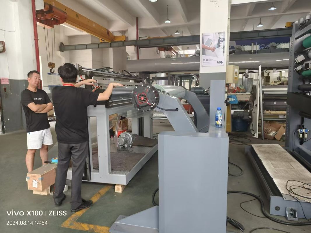 Max Repeat Printing Length Of 2500mm For No Print Plate Type Flexo Printing Machine