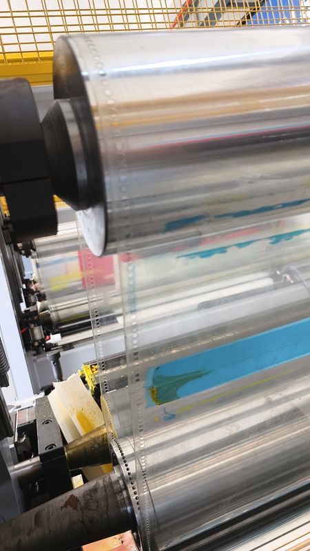 Max 2500mm Repeat Printing Length Sleeve Type Flexo Printing Machine