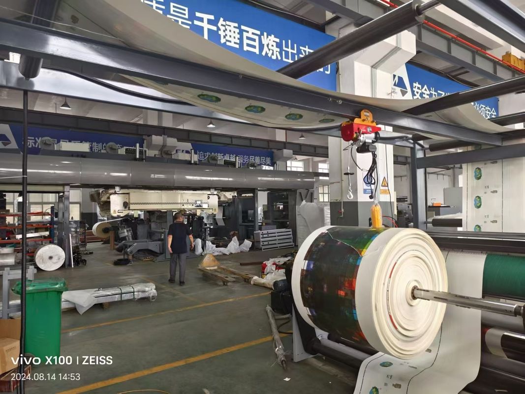 Max Repeat Printing Length Of 2500mm For No Print Plate Type Flexo Printing Machine