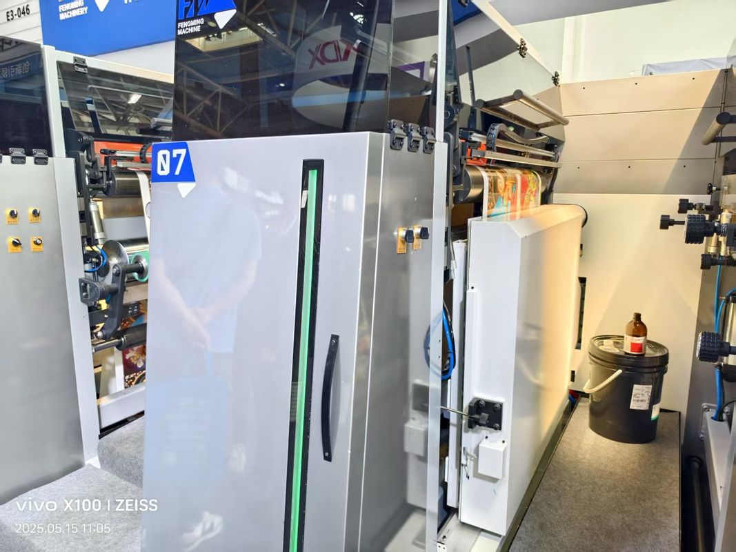 High Speed 8 Colors Flexographic Printers Flexo Graphic Printing Machine 8 Color Price