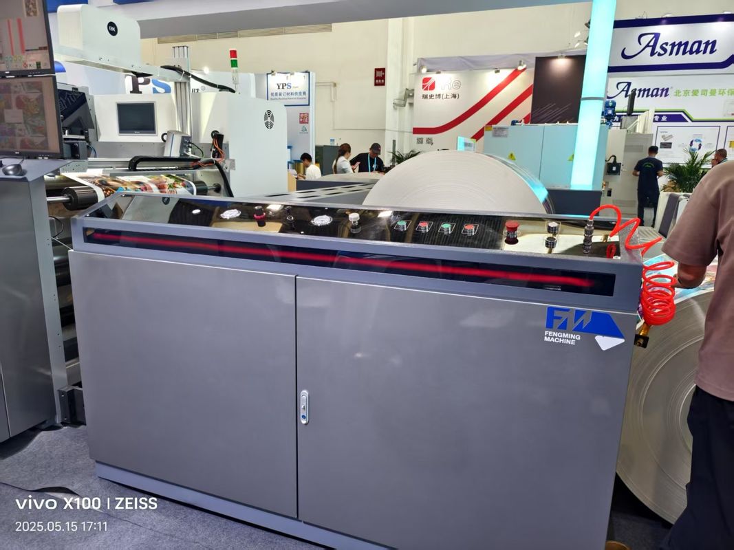 Automatic High Speed 6 Color Uv Flexo Printing Machine Petal Unit Type Flexographic Printing Machine