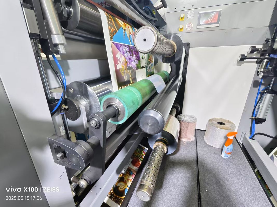 Automatic High Speed 4 6 8 Color Paper Bag Petal Set Flexographic Printing Machine