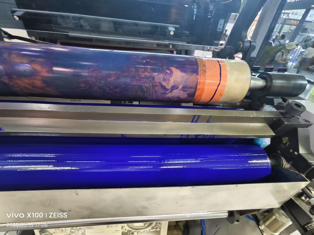 Automatic High Speed 6 Color Uv Flexo Printing Machine Petal Unit Type Flexographic Printing Machine