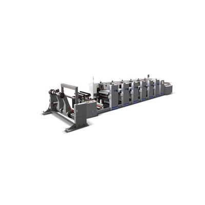 Good price Kraft Paper Bag Flexo Printing Machine with 4 Colors and 100mm Diameter Web Roller online