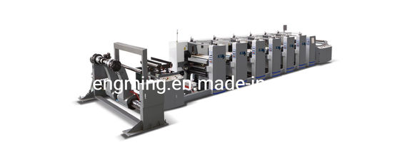 Speed 150m/mim Printing Speed Flexographic Printing Machine with Unit Type Structure