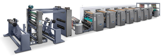 Automatic paper splicing device for paper cup Flexo Printing Machine