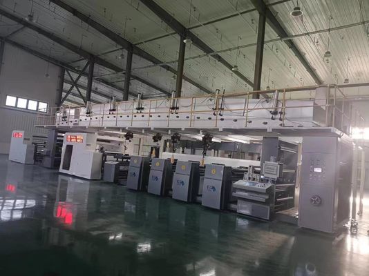 Product Grade Improvement Medical Package Frame Coating Flexo Printer Servo Control
