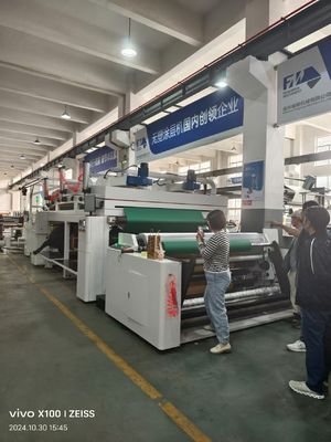 Flexible Starting Cascading Flexo Printing Machine For Full Printing Plate